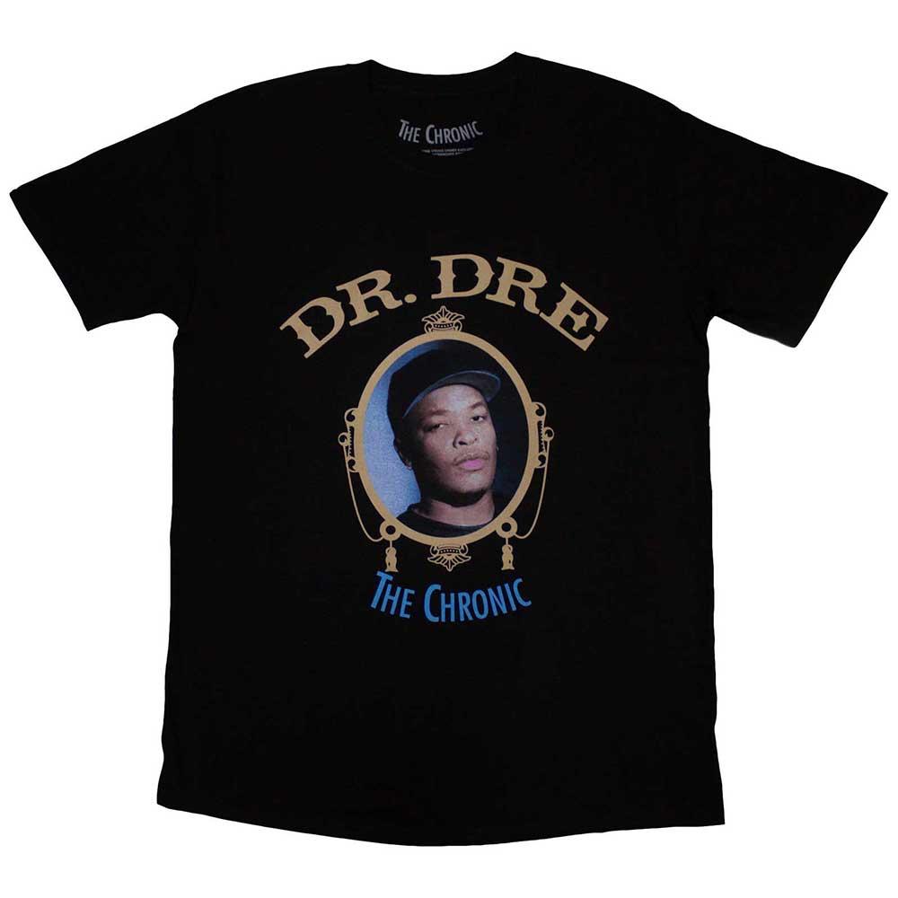 Black - Front - Dr. Dre Unisex Adult The Chronic T-Shirt