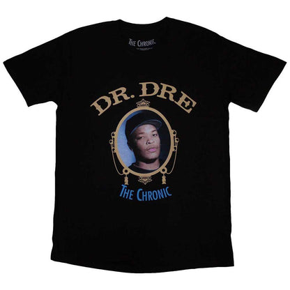 Black - Front - Dr. Dre Unisex Adult The Chronic T-Shirt