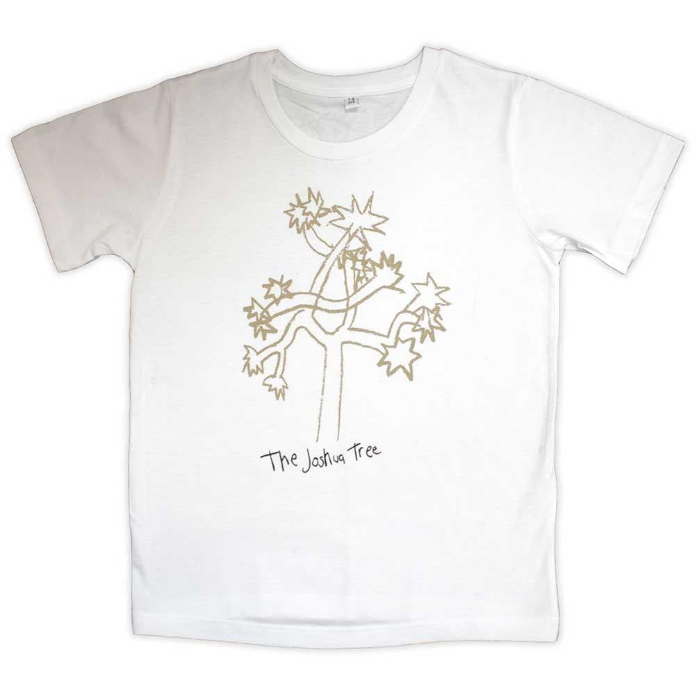 White - Front - U2 Childrens-Kids Joshua Tree 2017 T-Shirt