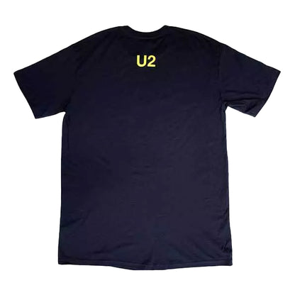 Navy Blue - Back - U2 Unisex Adult EU Stars 2018 T-Shirt