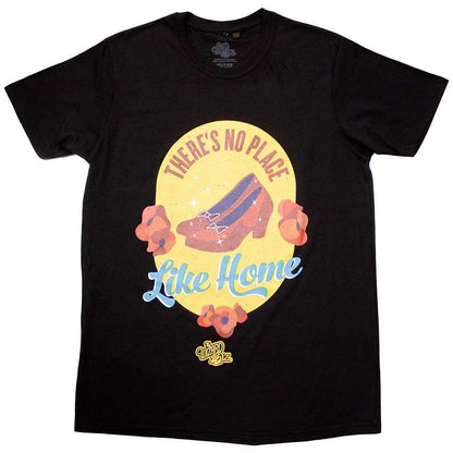 Black - Front - The Wizard Of Oz Unisex Adult There´s No Place Like Home T-Shirt