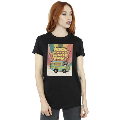 Black - Side - Scooby Doo Unisex Adult Where Are You? T-Shirt