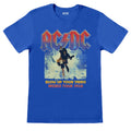 Mid Blue - Front - AC-DC Unisex Adult Blow Up Your Video T-Shirt