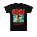 Black - Front - AC-DC Unisex Adult Blow Up Your Video T-Shirt