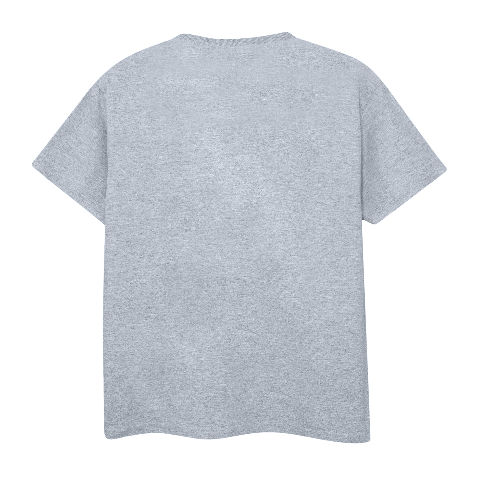 Grey - Back - Beetlejuice Unisex Adult Spiral T-Shirt