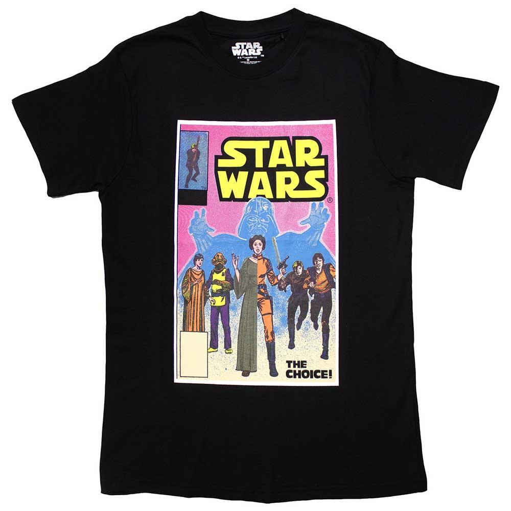 Black - Front - Star Wars Unisex Adult The Choice Comic Cover T-Shirt