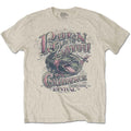 Sand - Front - Creedence Clearwater Revival Unisex Adult Born On The Bayou T-Shirt