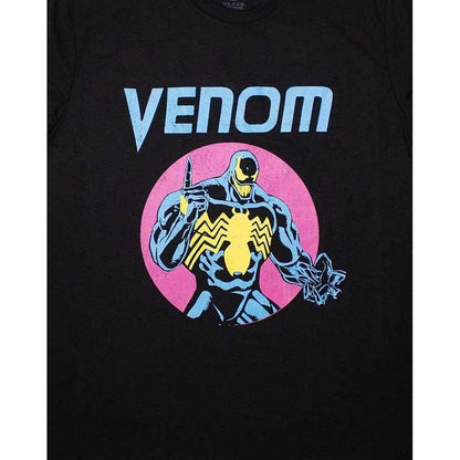 Black - Back - Marvel Comics Unisex Adult Venom T-Shirt