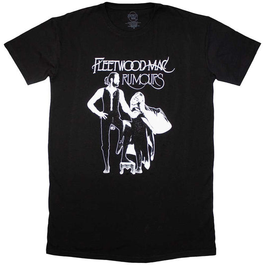 Black - Front - Fleetwood Mac Womens-Ladies Rumours T-Shirt