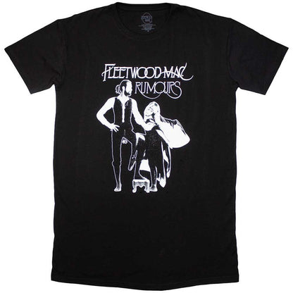 Black - Front - Fleetwood Mac Womens-Ladies Rumours T-Shirt