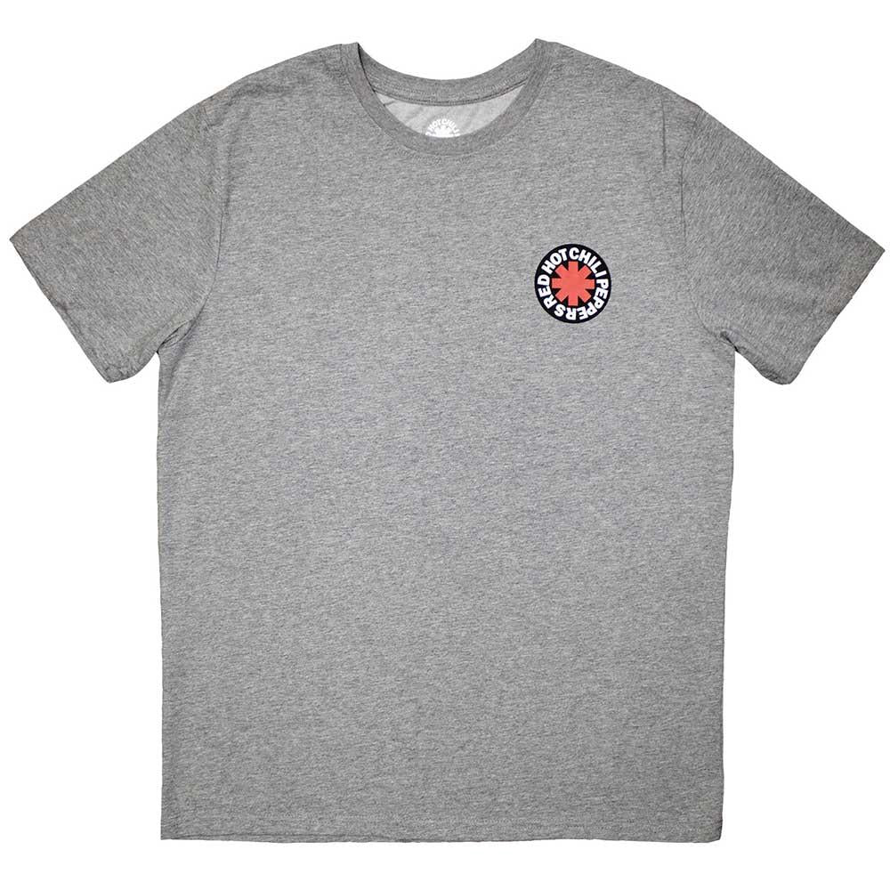 Grey - Front - Red Hot Chilli Peppers Unisex Adult Mini Classic Asterisk T-Shirt