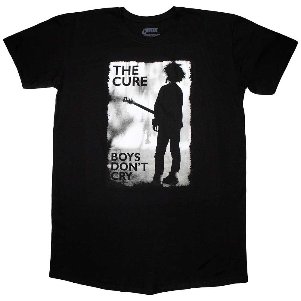 Black - Front - The Cure Womens-Ladies Boys Don´t Cry T-Shirt