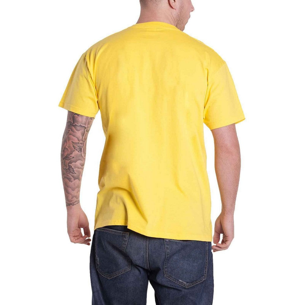 Yellow - Back - Alice In Chains Unisex Adult Transplant T-Shirt