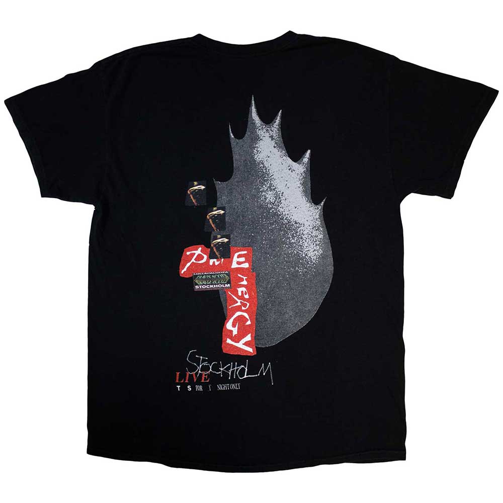 Black - Back - Travis Scott Unisex Adult Summer Run 2023 Stockholm T-Shirt