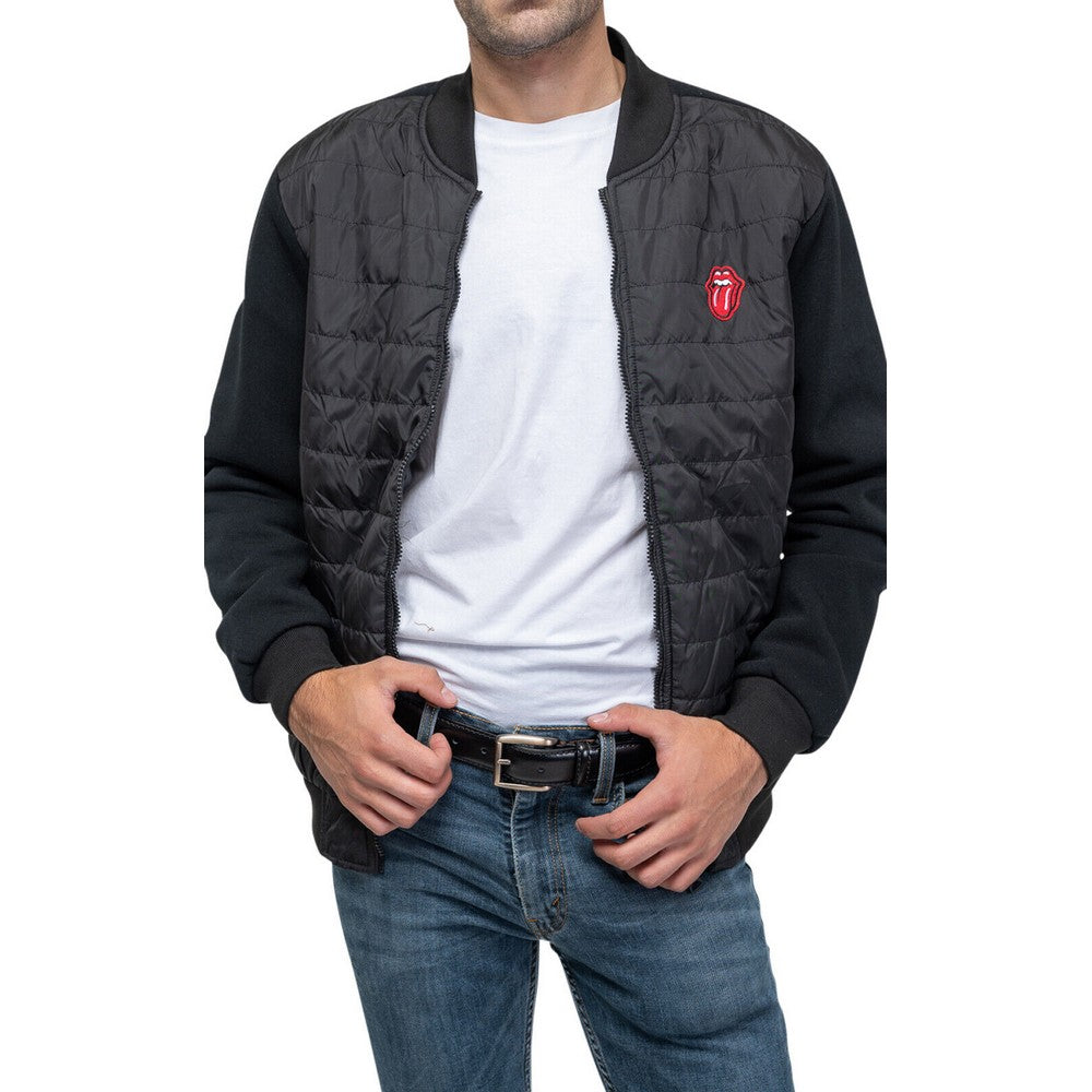 Black - Front - The Rolling Stones Unisex Adult Classic Tongue Jacket