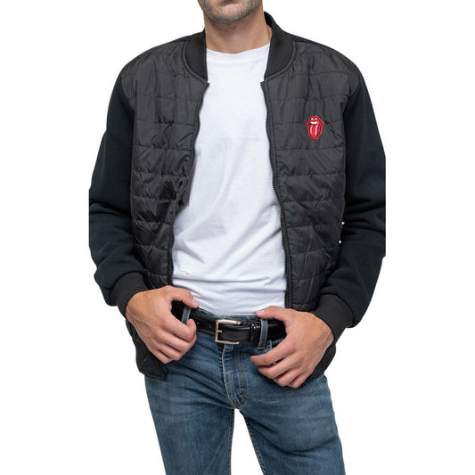 Black - Front - The Rolling Stones Unisex Adult Classic Tongue Jacket