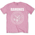 Pink - Front - Ramones Childrens-Kids Presidential Seal T-Shirt