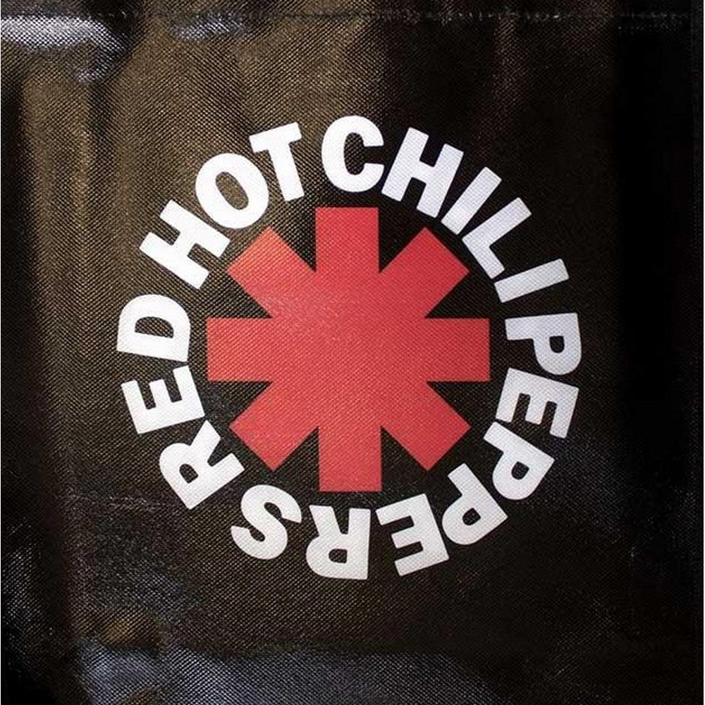 Black - Back - Red Hot Chilli Peppers Classic Asterisk Eco Friendly Tote Bag