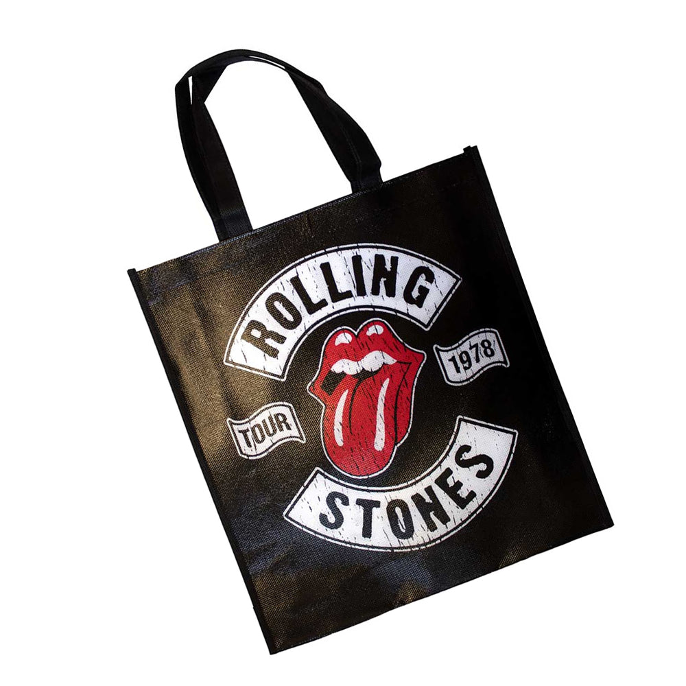 Black - Back - The Rolling Stones Tour 1978 Eco Friendly Tote Bag
