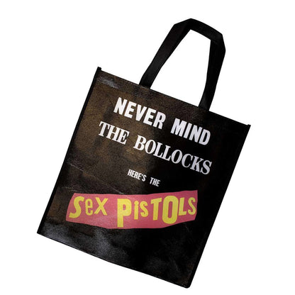 Black - Back - Sex Pistols Never Mind The Bollocks Original Album Eco Friendly Tote Bag