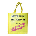 Yellow - Front - Sex Pistols Never Mind The Bollocks Original Album Eco Friendly Tote Bag