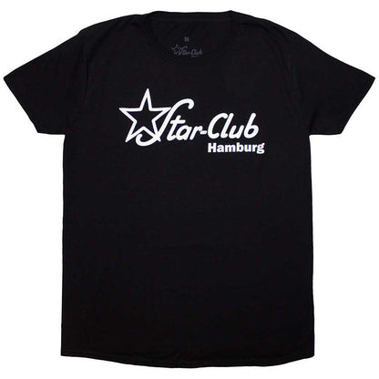Black - Front - Star Club Hamburg Unisex Adult Logo T-Shirt