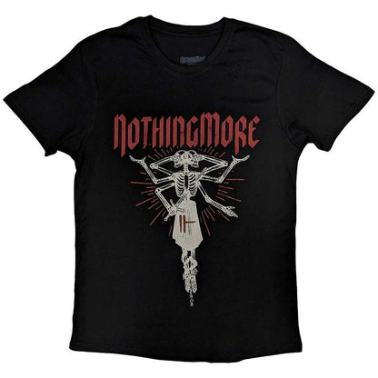 Black - Front - Nothing More Unisex Adult Force T-Shirt