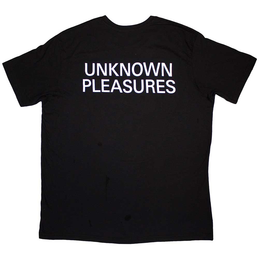 Black - Back - Joy Division Unisex Adult Lone Pulsar Back Print T-Shirt