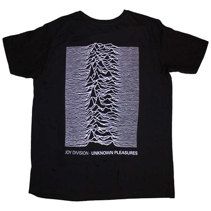 Black - Back - Joy Division Unisex Adult Pulsar Pocket Wave Back Print T-Shirt