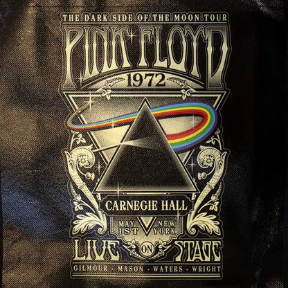 Black - Back - Pink Floyd Carnegie Hall Poster Eco Friendly Bag