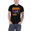 Black-Orange - Front - Biggie Smalls Unisex Adult Brooklyn T-Shirt