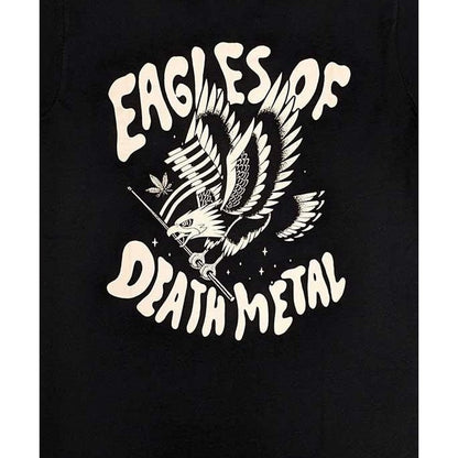 Black - Back - Eagles Of Death Metal Unisex Adult Eagle Ringer T-Shirt