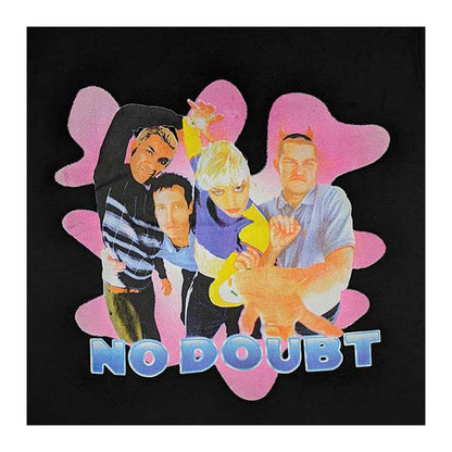 Black - Back - No Doubt Womens-Ladies Horns Sleeveless T-Shirt