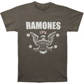 Charcoal Grey - Front - Ramones Unisex Adult 1974 Eagle T-Shirt