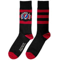 Black - Back - Grateful Dead Unisex Adult Steal Your Face Logo Socks