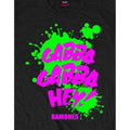 Black - Side - Ramones Unisex Adult Gabba Gabba Hey T-Shirt