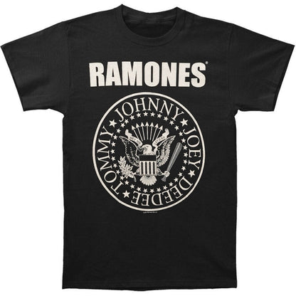 Black - Front - Ramones Unisex Adult Hey Ho Back Print T-Shirt