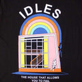 Black - Back - Idles Unisex Adult House T-Shirt