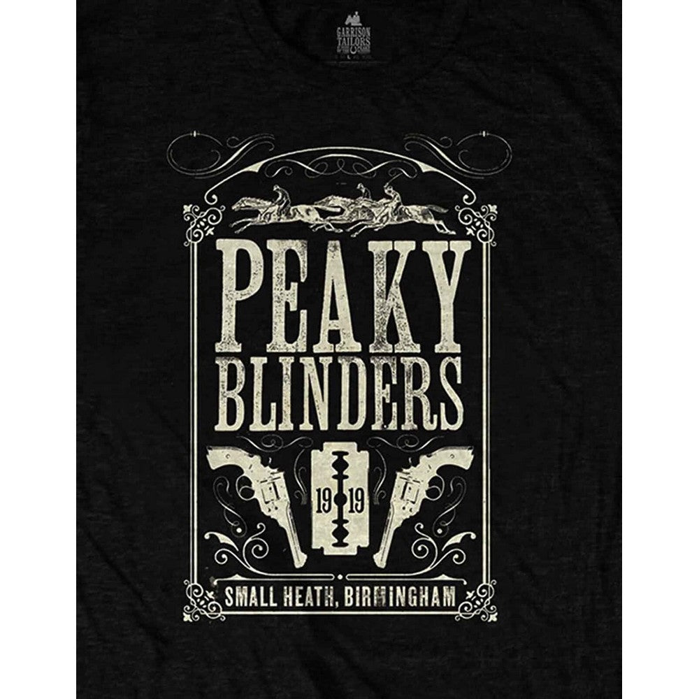Black - Side - Peaky Blinders Unisex Adult Soundtrack T-Shirt