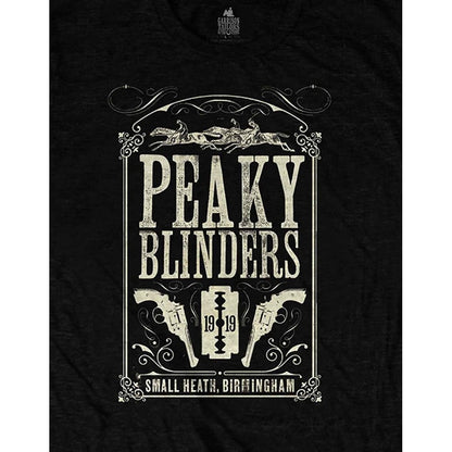 Black - Side - Peaky Blinders Unisex Adult Soundtrack T-Shirt
