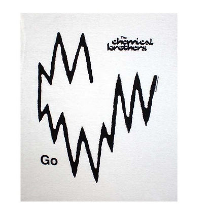 White - Back - The Chemical Brothers Unisex Adult Go T-Shirt