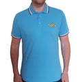 Light Blue - Front - The Beatles Unisex Adult Yellow Submarine Polo Shirt