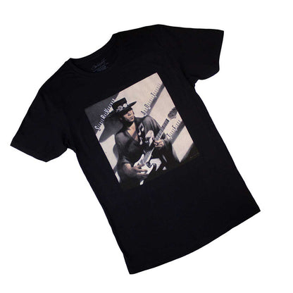 Black - Side - Stevie Ray Vaughan Unisex Adult Texas Flood T-Shirt