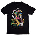 Black - Front - Stevie Ray Vaughan Unisex Adult Double Trouble T-Shirt