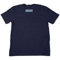 Navy Blue - Back - Oasis Unisex Adult Maine Road Event Logo T-Shirt