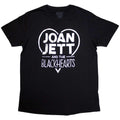 Black - Front - Joan Jett & The Black Hearts Unisex Adult Logo T-Shirt