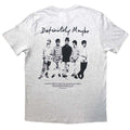 Grey - Back - Oasis Unisex Adult Definitely Maybe Promo Back Print T-Shirt