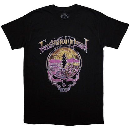 Black - Front - Grateful Dead Unisex Adult Mosaic T-Shirt