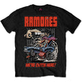 Black - Front - Ramones Unisex Adult Outta Here T-Shirt