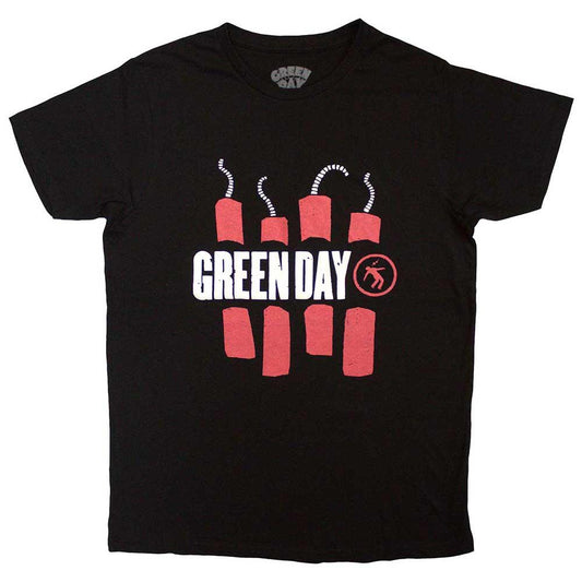 Black - Front - Green Day Unisex Adult Dynamite Dynamite T-Shirt